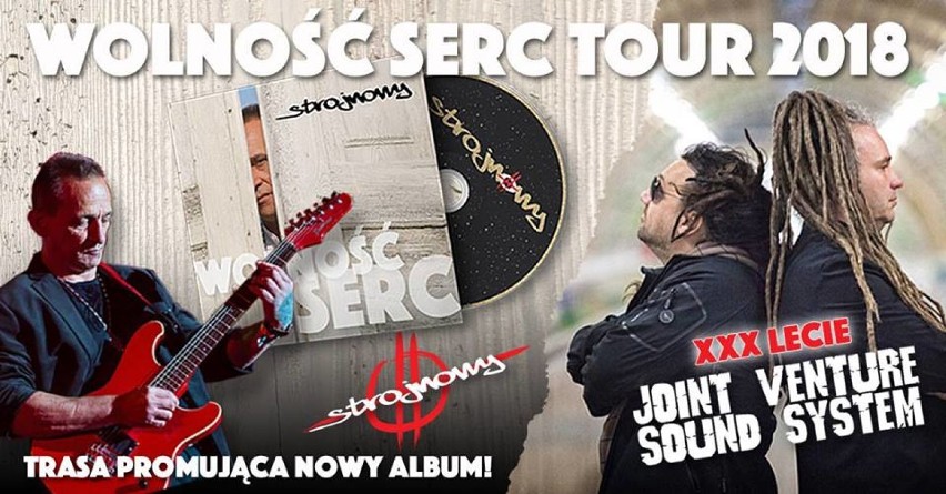 Strojnowy + JVSS - Wolność Serc Tour

2018-11-23 
20:00 -...
