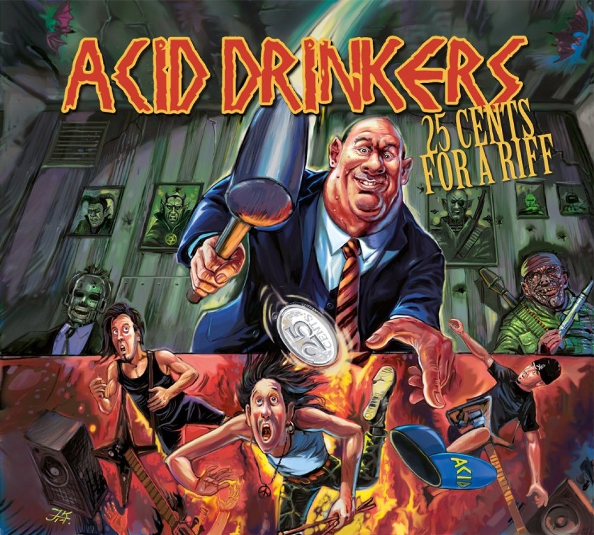 Acid Drinkers - "25 Cents For a Riff". Nowa płyta 6...