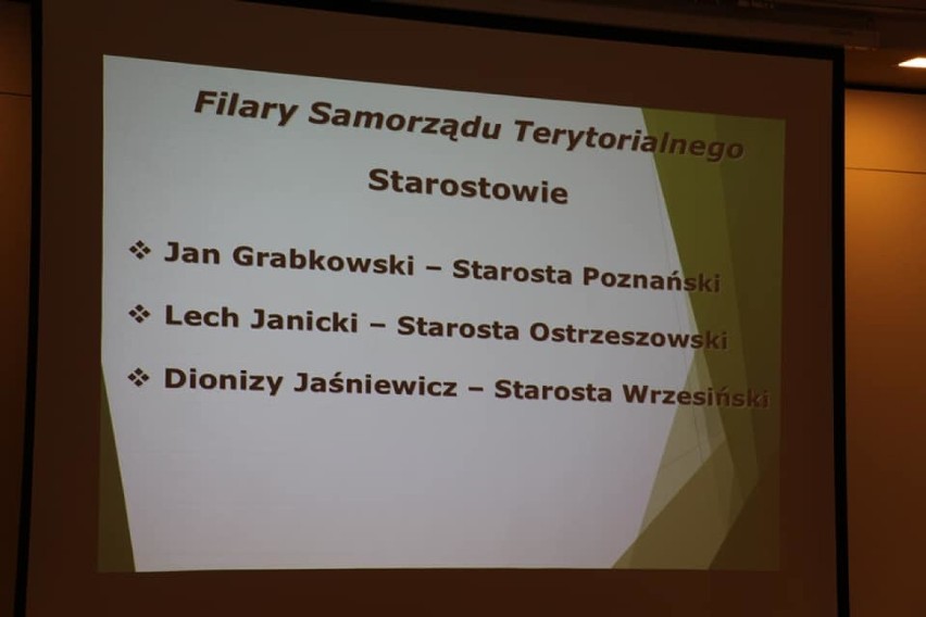 Starosta Dionizy Jaśniewicz uhonorowany nagrodą „Filar Samorządu Terytorialnego”
