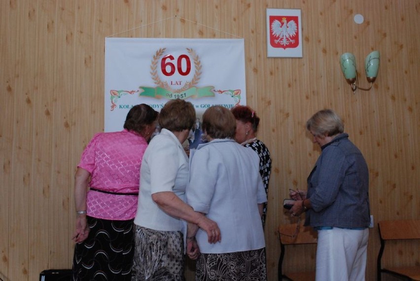 Jubileusz 60-lecia Koła Gospodyń Wiejskich w Gołaszewie.