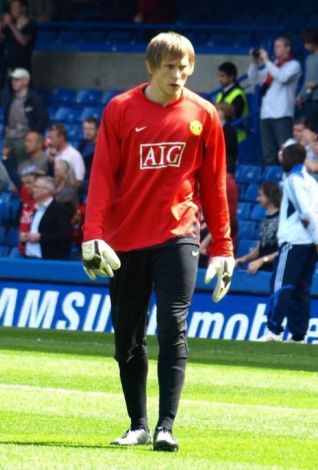 Tomasz Kuszczak jeszcze w barwach Manchesteru United