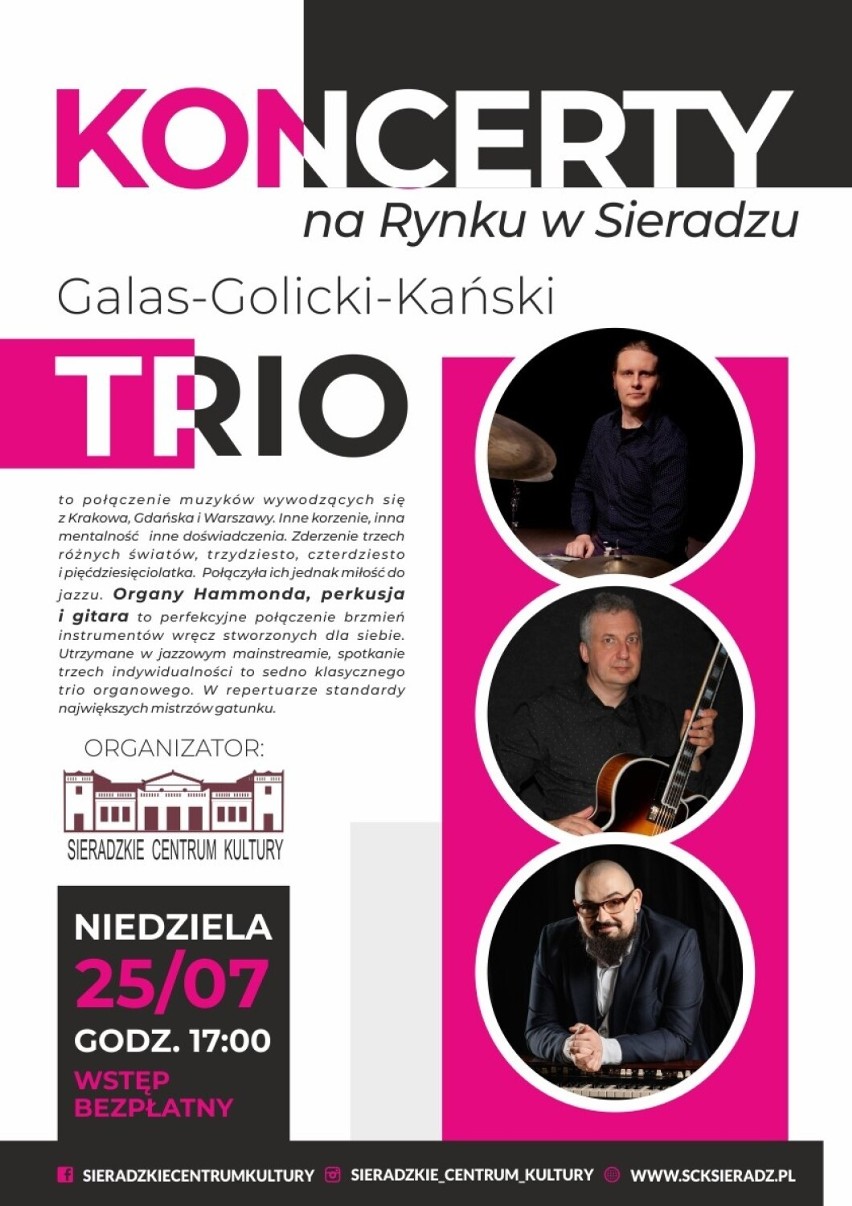 Kino na leżakach na Wzgórzu Zamkowym i koncert na Rynku. Atrakcyjna niedziela w Sieradzu