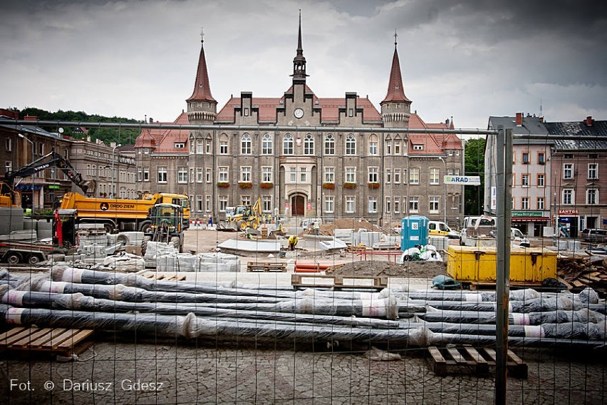 Przebudowa pl. Magistrackiego w Wałbrzychu zakończy się w...