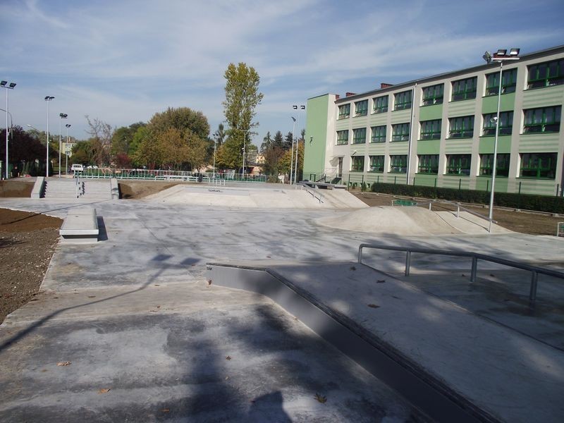 Skatepark w Będzinie [ZDJĘCIA]. Już w sobotę otwarcie
