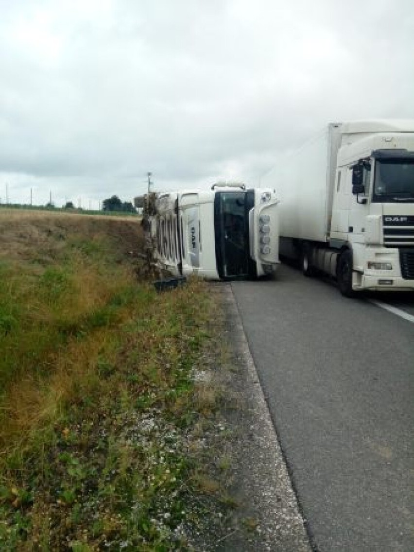 Wypadek na autostradzie A1