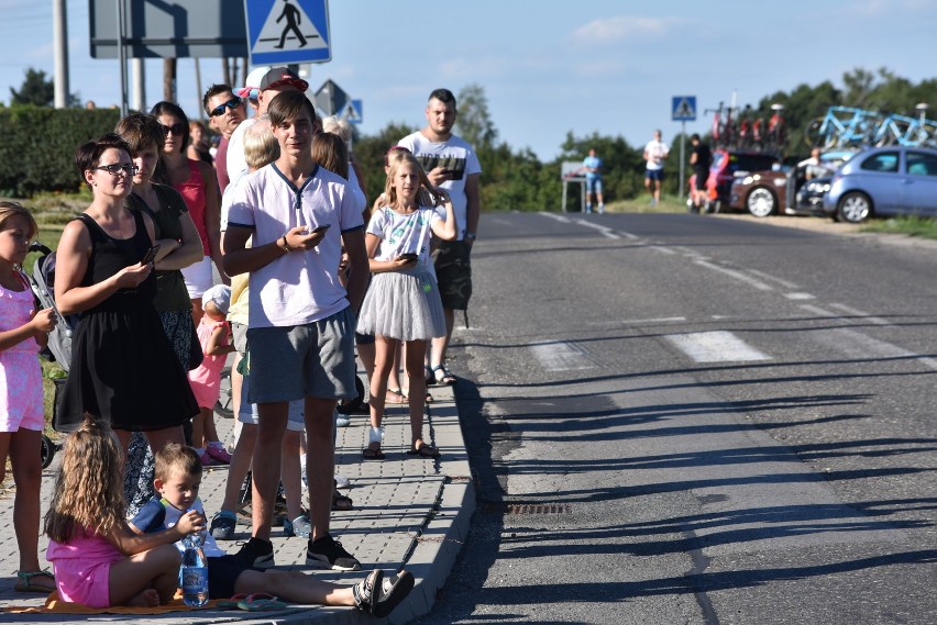 Kolarze Tour de Pologne przejechali przez Mszanę i Połomię