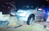 Wypadek w Boguszowie-Gorcach: 19-latka wypadła z drogi i wjechała w budynek