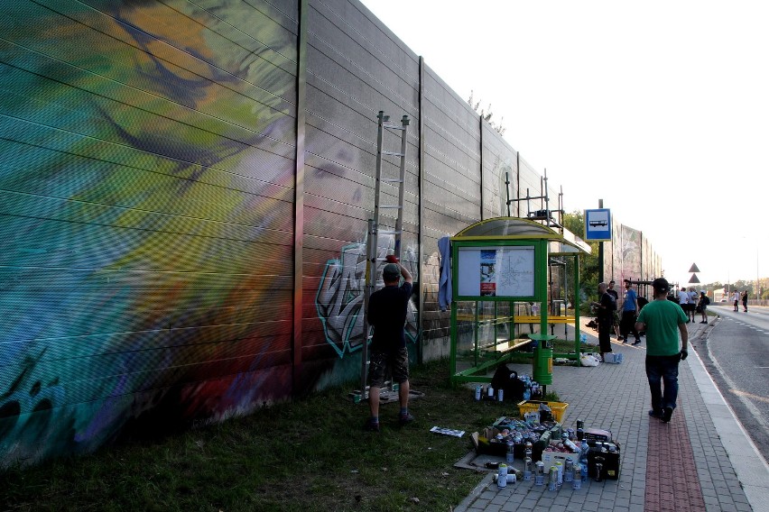 Winobraniowe Graffiti Jam 2015 na Trasie Północnej [zdjęcia]