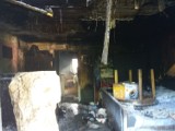 Pożar zniszczył budynek w Brannie [zdjęcia]