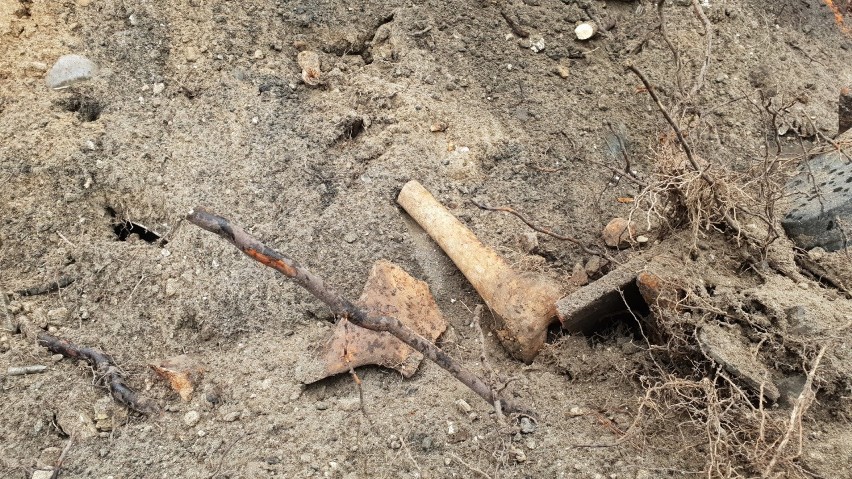 Ludzkie szczątki na budowie drogi w Strzelcach Opolskich