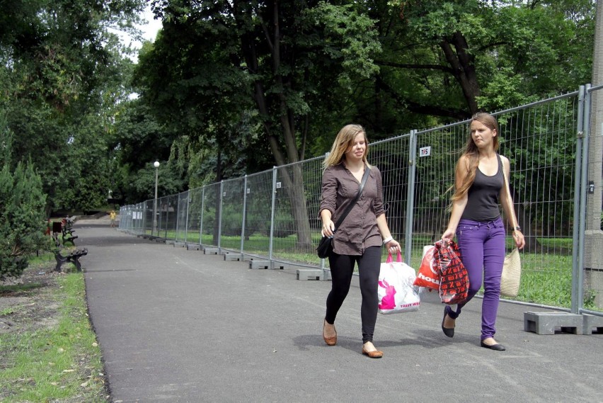 Lublin: Park Ludowy gotowy na Europejskią Konwencję Żonglerską (ZDJĘCIA)