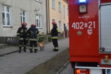 Miastko. Pożar sadzy w kominie. Interweniowali strażacy z PSP i ochotnicy z Dretynia (FOTO+VIDEO)