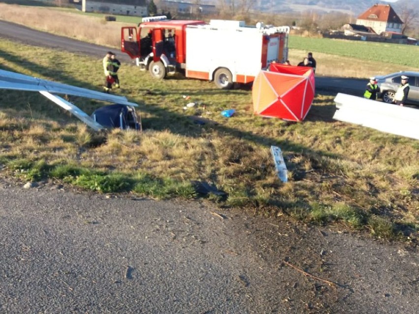 Zginął na miejscu. Miał zakaz prowadzenia pojazdów [ZDJĘCIA]