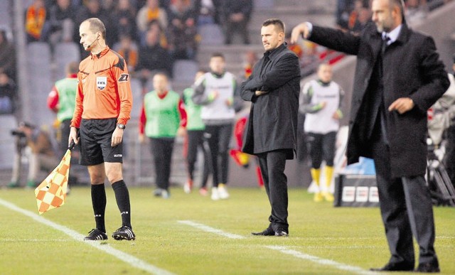 Korona Kielce - ŁKS 0:2 - Saganowski zrzucił Koronę