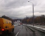 Warunki drogowe w Bielsku-Białej i powiecie: jest ślisko