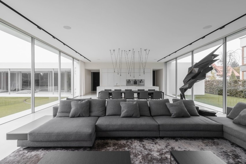 Projekt wnętrza domu kwadrantowego na Wilanowie nagrodzony w konkursie European Property Awards