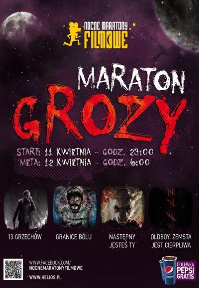 Maraton Grozy w Kinie Helios! Mamy dla was bilety!