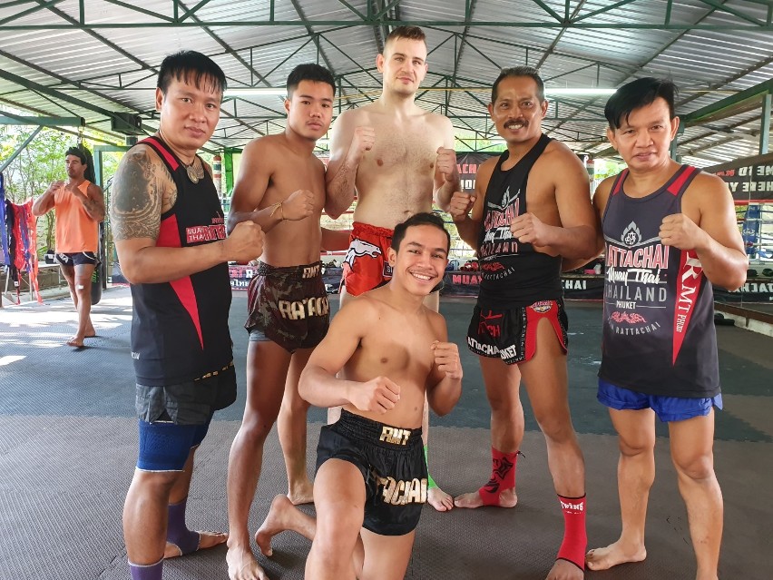 Mateusz Duczmal do marcowej walki przygotowuje się w Tajlandii
