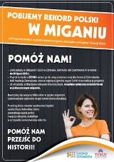  Bicie rekordu we wspólnym miganiu z Fundacją Złotowianka