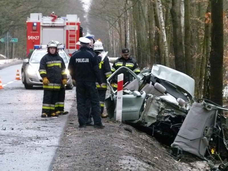 W wypadku koło Tomaszówka na granicy powiatów tomaszowskiego...