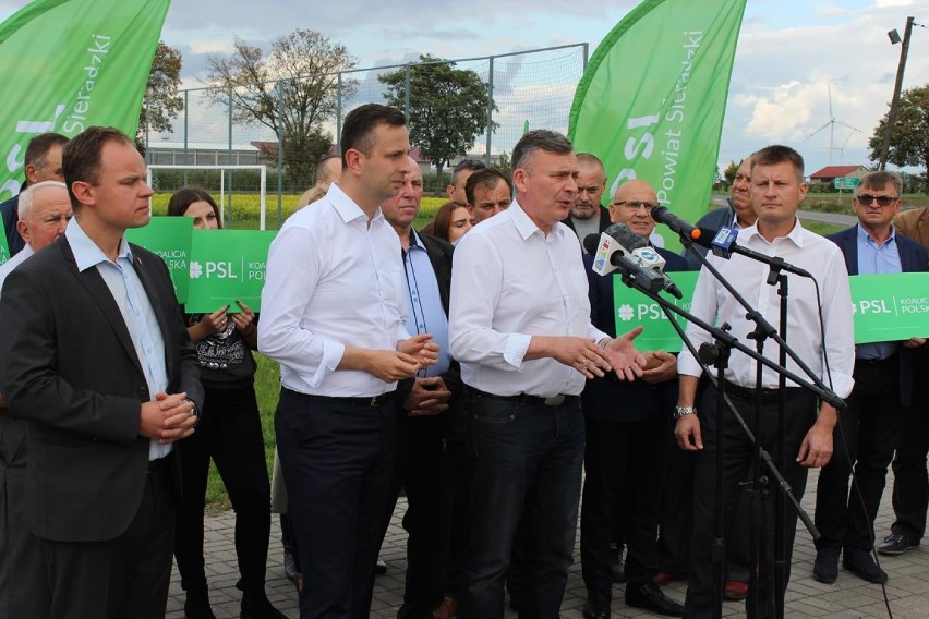 Lider Ludowców Władysław Kosiniak-Kamysz odwiedził powiat...