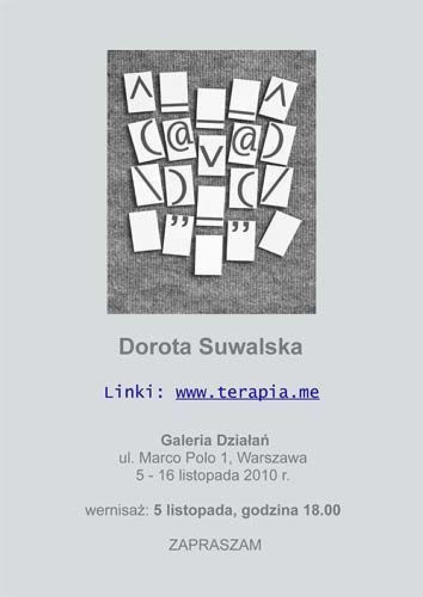 Wystawa prac Doroty Suwalskiej w Warszawie. Wywiad z autorką