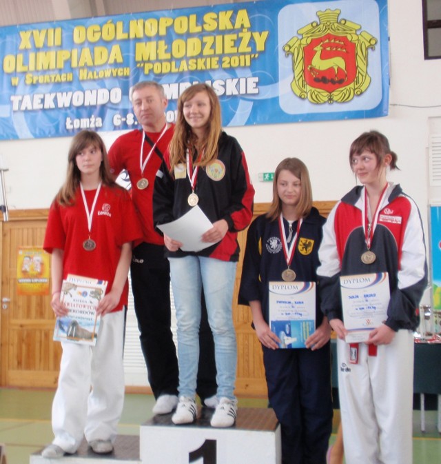 Matra Grabowska wywalczyła złoty medal i tytuł Mistrzyni Polski w taekowndo