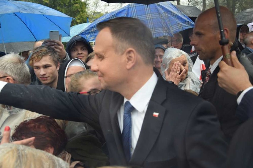 Spotkanie prezydenta Andrzeja Dudy z mieszkańcami Szamotuł 2018
