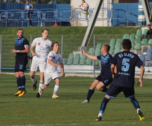 22.10.2019. Finał Pucharu Polski na szczeblu Podokręgu Katowice: Śląsk Świętochłowice - Slavia Ruda Śląska 1:2.