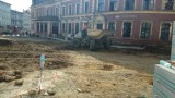 Zdjęcie dnia: trwają prace przy budowie ronda na pl. Jagiełły