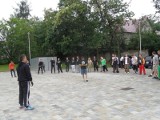 Street Workout Park w Lublińcu otwarty! Pierwszy drążki wypróbował burmistrz