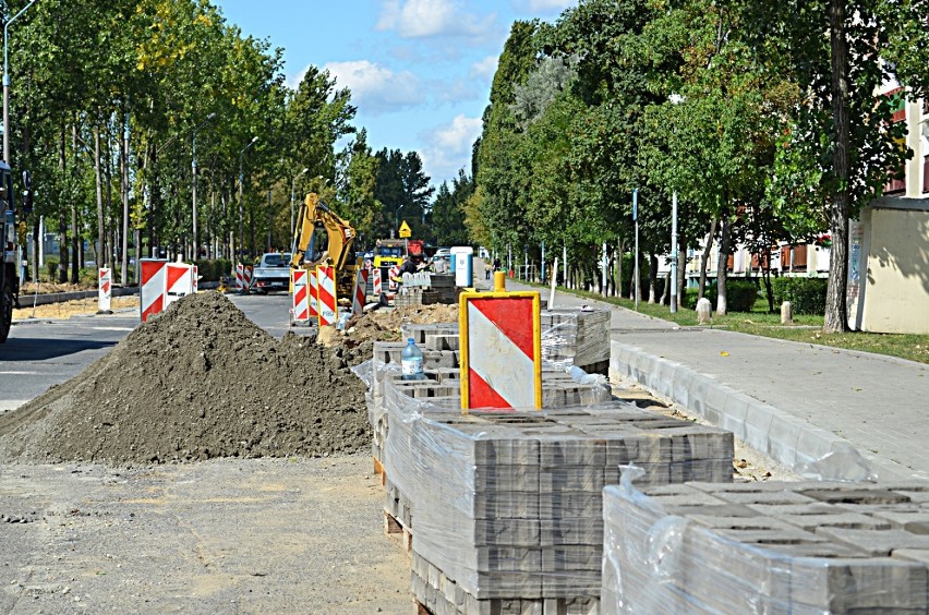 Trwa remont ulicy Orbitalnej w Głogowie