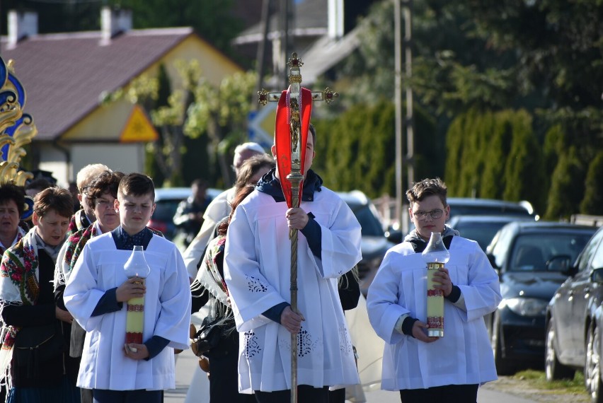 Tłumy wiernych witały Cudowny Obraz Pani Jasnogórskiej tam,...