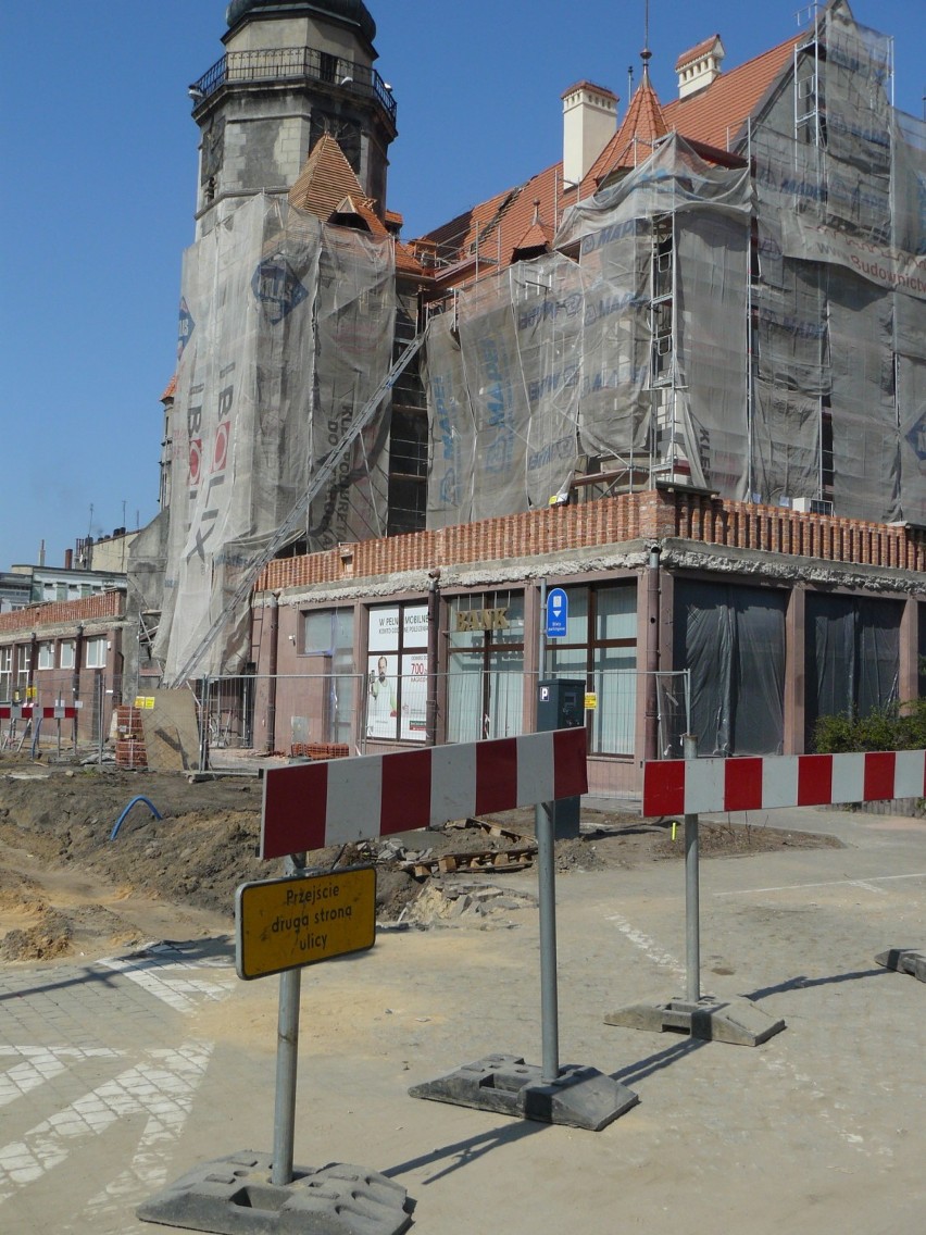 Wypadki Krotoszyn - Wypadek na placu budowy