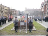 Skwer Tadeusza Bartosika w Bytomiu - uhonorowali policjanta