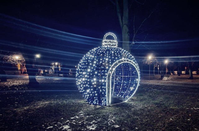 Miasto zostało świątecznie przystrojone w niejednym miejscu