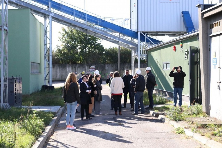 Samorządowcy z Gruzji odwiedzili Lębork. Zapoznali się m.in. ze sposobami wykorzystania odnawialnych źródeł energii 