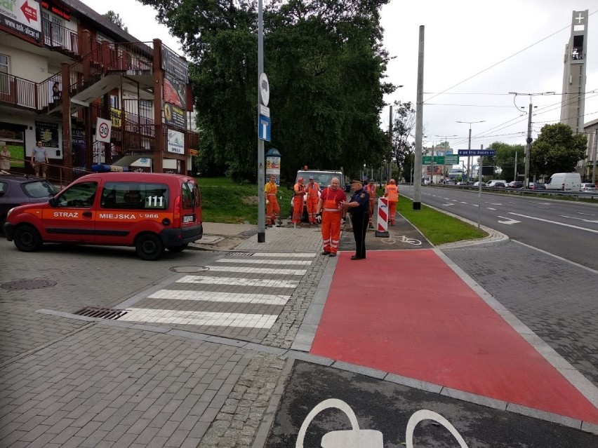 24.07.2019. Protest mieszkańców przeciwko decyzji urzędników...