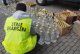 Koronawirus. Alkohol przechwycony przez pograniczników trafi do UCK w Gdańsku