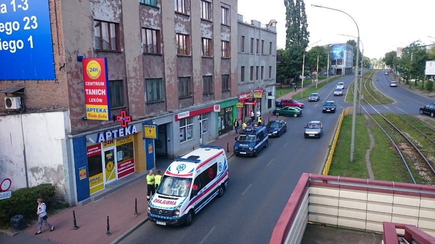 Samochody zderzyły się na skrzyżowaniu ul. Sobieskiego i...
