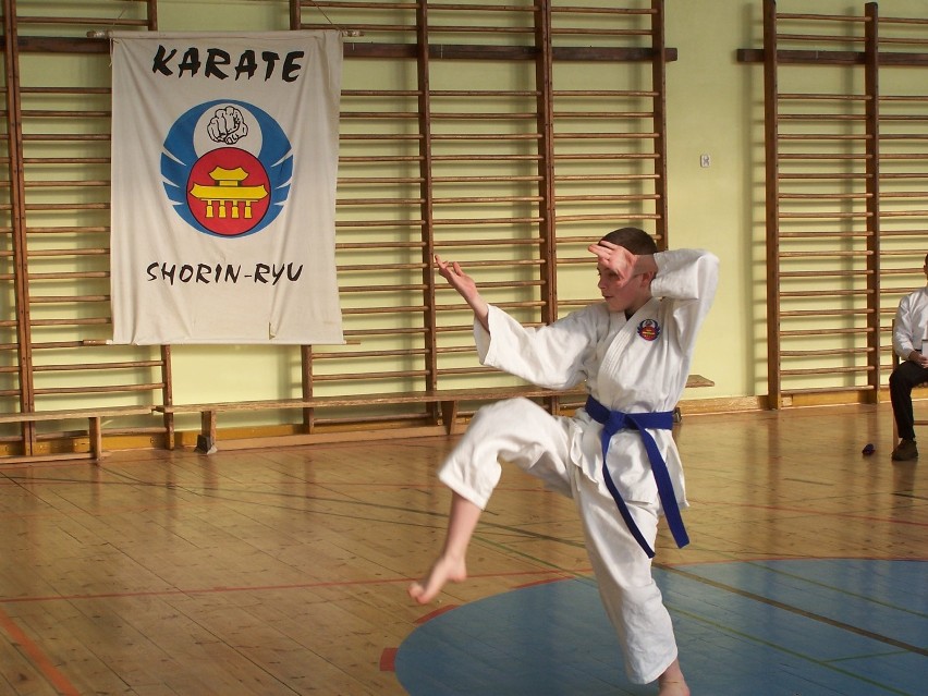 Młodzi karatecy z Kwidzyna