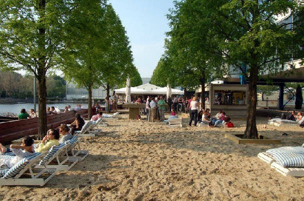 Plaża w Amsterdamie