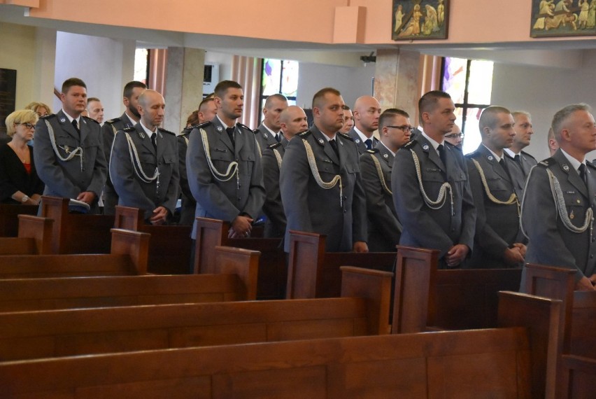 Uroczysta zbiórka Policji z Komendy Powiatowej, Września 2019