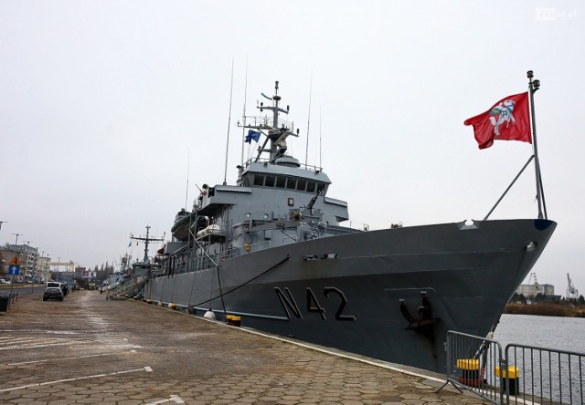 Okręty NATO przypłynęły do Szczecina.