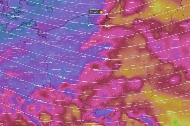 W czwartek, 12 marca, w Polsce można spodziewać się silnego wiatru.