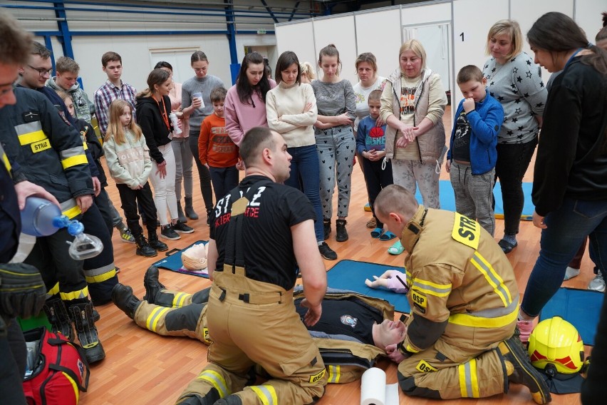 Strażacy ochotnicy ze Skierniewic przygotowali moc atrakcji dla ukraińskich dzieci