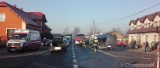 Kwaczała. Wypadek busa wiozącego turystów do Oświęcimia