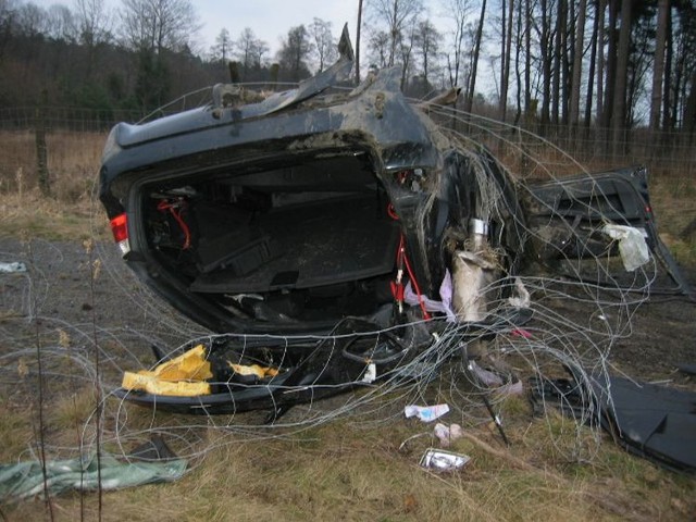 Wypadek A1 Żory: Cztery osoby w szpitalu