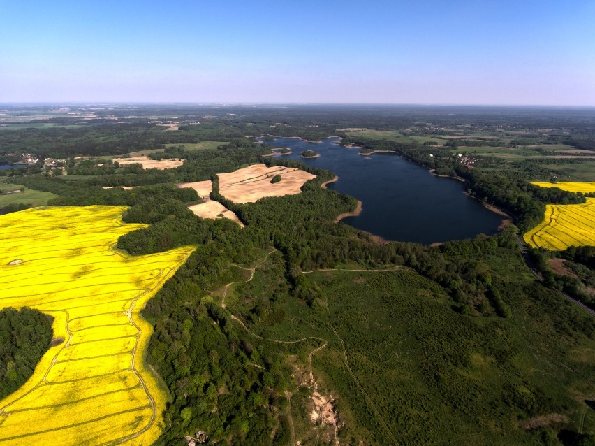 Piękne widoki gminy Borne Sulinowo z góry i nie tylko [zdjęcia]