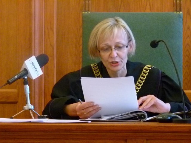 Sędzia SO Alina Gąsior (zdj. arch.) zwróciła uwagę na zaniedbania personelu Matki Polki po porodzie